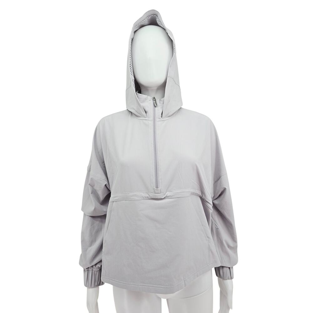 Lululemon All Day Breeze Pullover Hoodie Jacket Gray 4